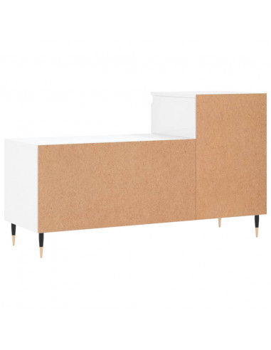 Scarpiera Bianca 102x36x60 cm in Legno Multistrato