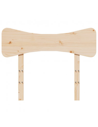 Testiera 75 cm in Legno Massello di Pino