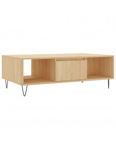 Tavolino da Salotto Rovere Sonoma 104x60x35cm Legno Multistrato 2