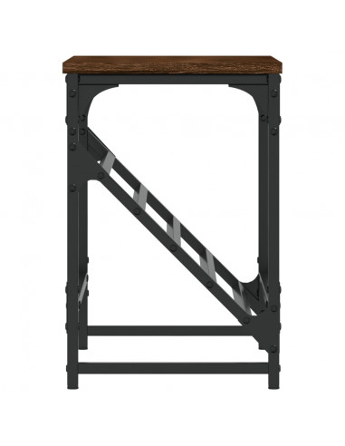 Scarpiera Rovere Marrone 60x30x45 cm in Legno Multistrato