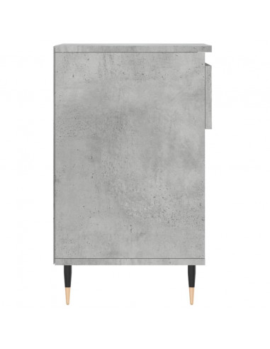 Scarpiera Grigio Cemento 102x36x60 cm in Legno Multistrato