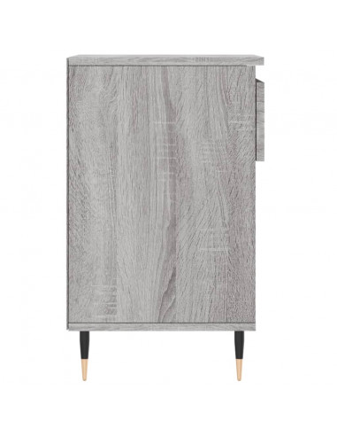Scarpiera Grigio Sonoma 102x36x60 cm in Legno Multistrato