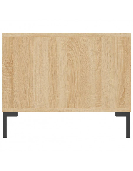 Tavolino da Salotto Rovere Sonoma 90x50x40 cm Legno Multistrato