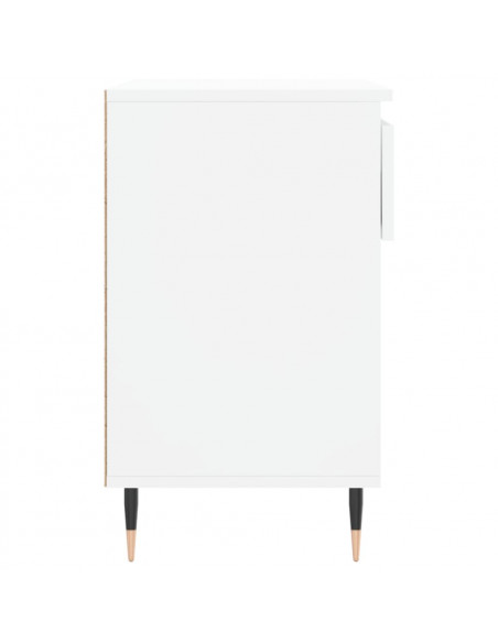 Scarpiera Bianca 70x36x60 cm in Legno Multistrato