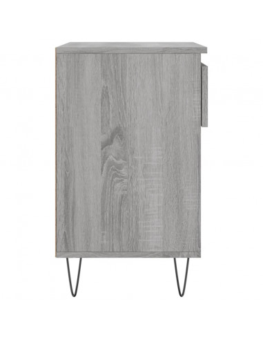 Scarpiera Grigio Sonoma 70x36x60 cm in Legno Multistrato
