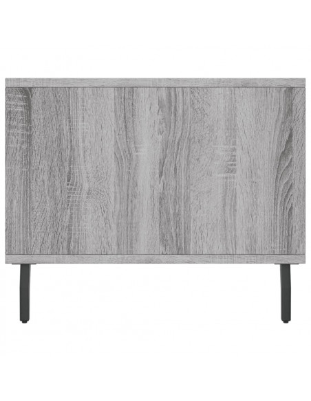 Tavolino da Salotto Grigio Sonoma 90x50x40 cm Legno Multistrato