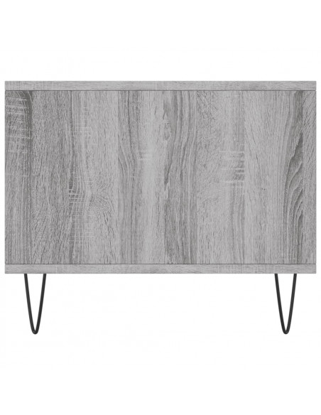 Tavolino da Salotto Grigio Sonoma 90x50x40 cm Legno Multistrato