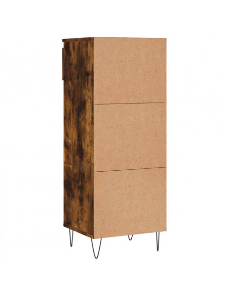 Scarpiera Rovere Fumo 40x36x105 cm in Legno Multistrato