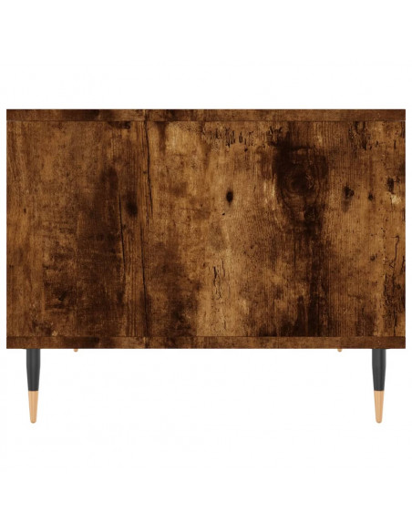 Tavolino da Salotto Rovere Marrone 60x50x40cm Legno Multistrato