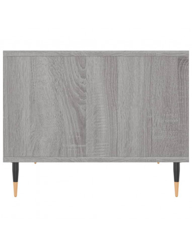 Tavolino da Salotto Grigio Sonoma 60x50x40 cm Legno Multistrato