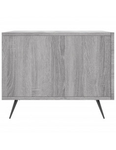 Tavolino da Salotto Grigio Sonoma 50x50x40 cm Legno Multistrato 2