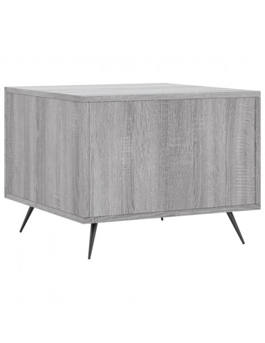 Tavolino da Salotto Grigio Sonoma 50x50x40 cm Legno Multistrato