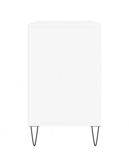 Scarpiera Bianca 102x36x60 cm in Legno Multistrato