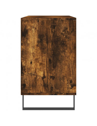 Scarpiera Rovere Fumo 102x36x60 cm in Legno Multistrato