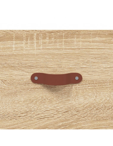 Tavolino da Salotto Rovere Sonoma 50x50x40 cm Legno Multistrato