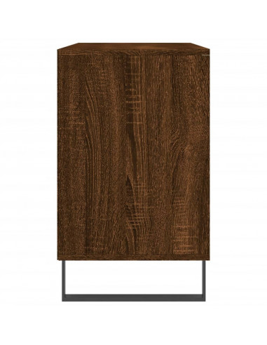 Scarpiera Rovere Marrone 102x36x60 cm in Legno Multistrato