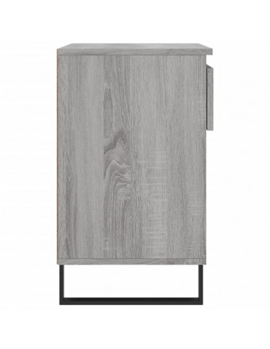 Scarpiera Grigio Sonoma 70x36x60 cm in Legno Multistrato