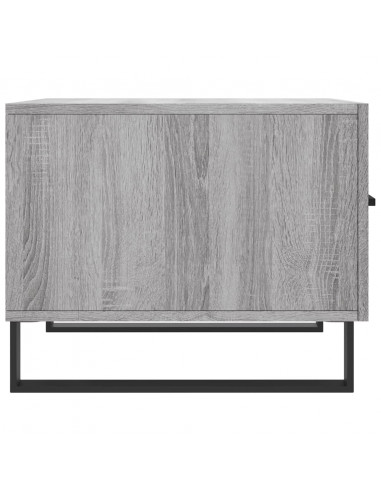 Tavolino da Salotto Grigio Sonoma 50x50x40 cm Legno Multistrato