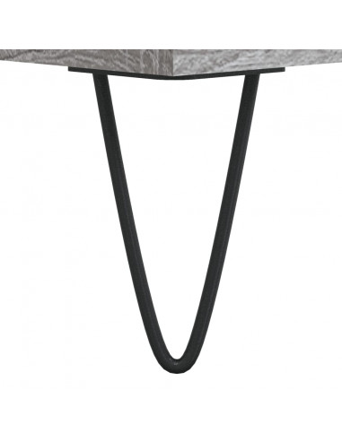 Scarpiera Grigio Sonoma 102x36x60 cm in Legno Multistrato