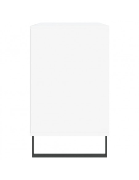 Scarpiera Bianca 102x36x60 cm in Legno Multistrato
