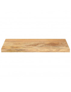 Piano per Tavolo 40x30x2,5 cm Rettangolare Legno Massello Mango 2