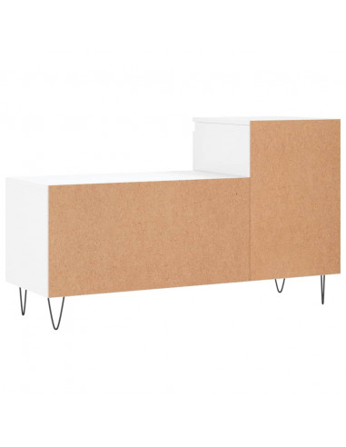 Scarpiera Bianca 102x36x60 cm in Legno Multistrato