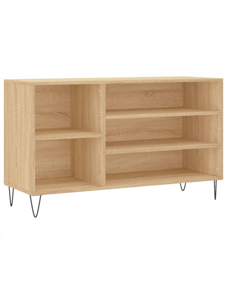 Scarpiera Rovere Sonoma 102x36x60 cm in Legno Multistrato