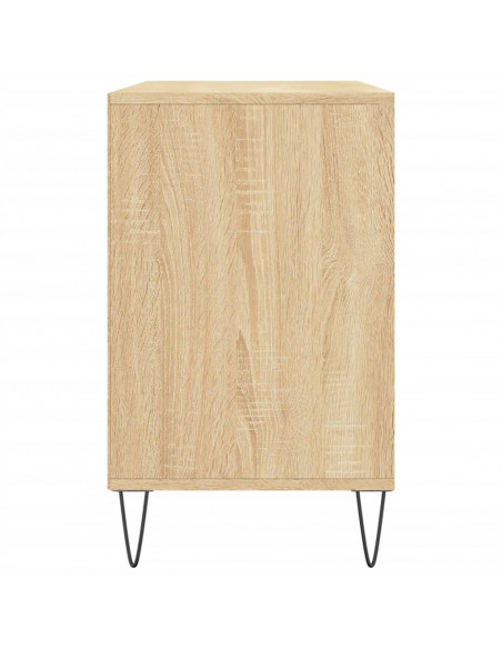 Scarpiera Rovere Sonoma 102x36x60 cm in Legno Multistrato