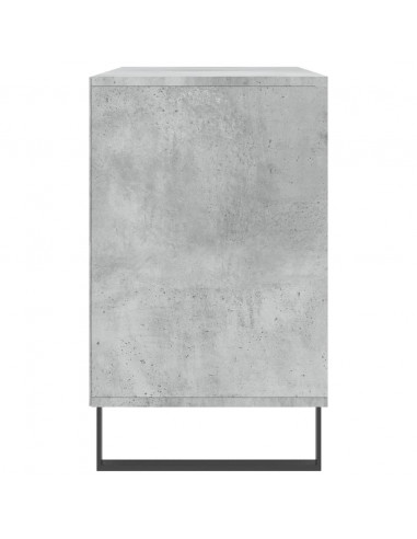 Scarpiera Grigio Cemento 102x36x60 cm in Legno Multistrato