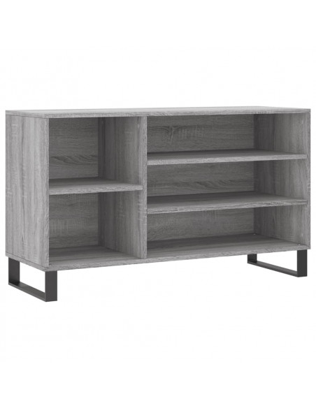 Scarpiera Grigio Sonoma 102x36x60 cm in Legno Multistrato