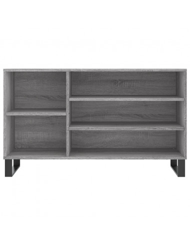 Scarpiera Grigio Sonoma 102x36x60 cm in Legno Multistrato