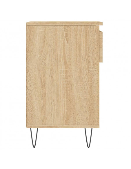 Scarpiera Rovere Sonoma 102x36x60 cm in Legno Multistrato