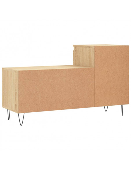 Scarpiera Rovere Sonoma 102x36x60 cm in Legno Multistrato
