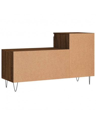 Scarpiera Rovere Marrone 102x36x60 cm in Legno Multistrato