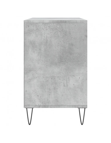 Scarpiera Grigio Cemento 102x36x60 cm in Legno Multistrato