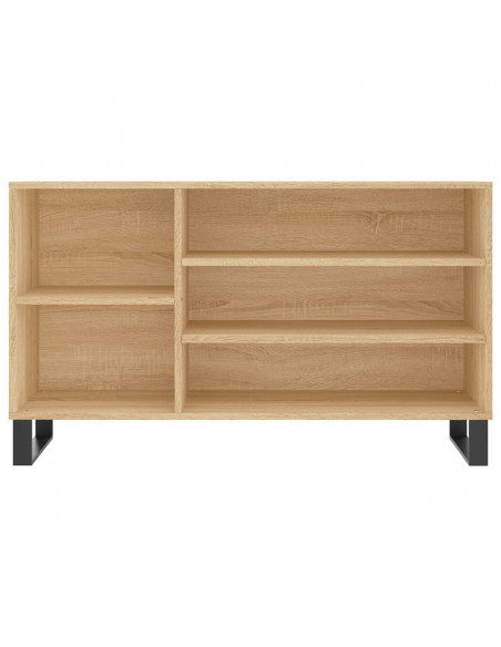 Scarpiera Rovere Sonoma 102x36x60 cm in Legno Multistrato