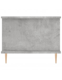 Tavolino da Salotto Grigio Cemento 90x50x40cm Legno Multistrato 2
