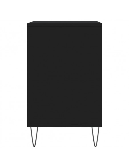 Scarpiera Nera 102x36x60 cm in Legno Multistrato