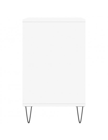 Scarpiera Bianca 102x36x60 cm in Legno Multistrato