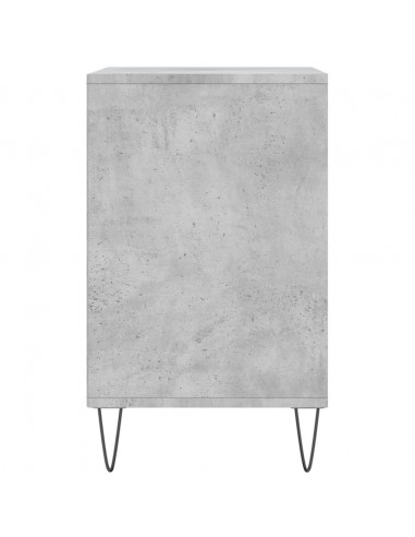 Scarpiera Grigio Cemento 102x36x60 cm in Legno Multistrato