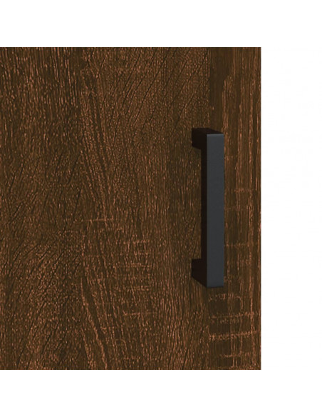 Tavolino da Salotto Rovere Marrone 90x50x40cm Legno Multistrato
