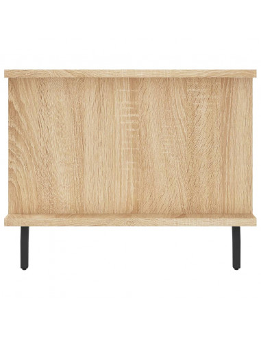 Tavolino da Salotto Rovere Sonoma 90x50x40 cm Legno Multistrato