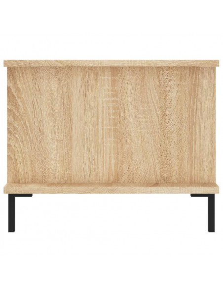 Tavolino da Salotto Rovere Sonoma 90x50x40 cm Legno Multistrato