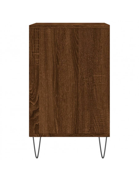Scarpiera Rovere Marrone 102x36x60 cm in Legno Multistrato
