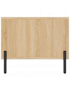 Tavolino da Salotto Rovere Sonoma 90x50x40 cm Legno Multistrato 2