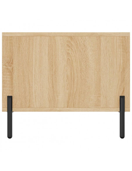 Tavolino da Salotto Rovere Sonoma 90x50x40 cm Legno Multistrato