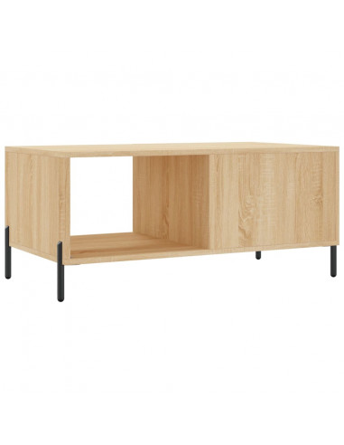 Tavolino da Salotto Rovere Sonoma 90x50x40 cm Legno Multistrato