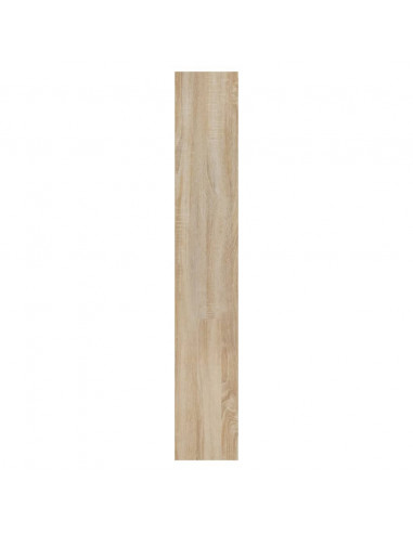 Scarpiera Rovere Sonoma 63x24x147 cm in Legno Multistrato