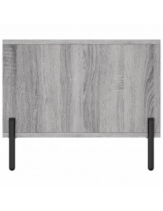 Tavolino da Salotto Grigio Sonoma 90x50x40 cm Legno Multistrato 2