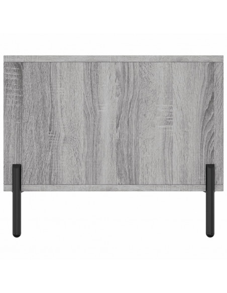 Tavolino da Salotto Grigio Sonoma 90x50x40 cm Legno Multistrato